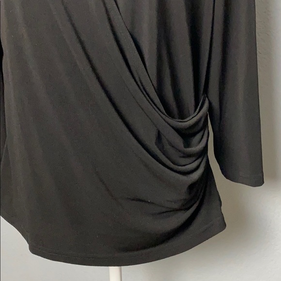 R&M Richards Vintage Black Blouse - Picture 2 of 7